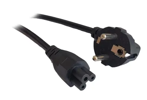 Cablu alimentare Spacer notebook 1.8m, intrare Shucko, iesire C5, 10A, Negru
