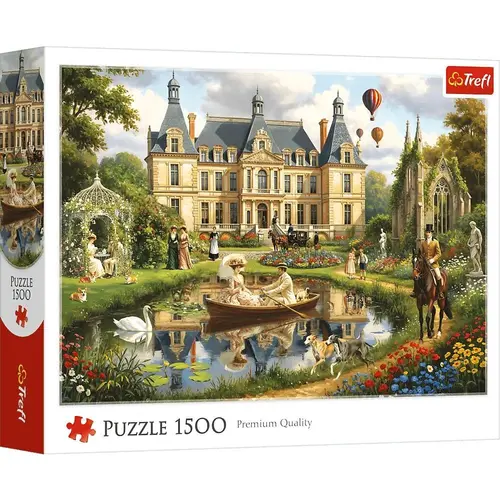 Puzzle Trefl Palatul de langa apa, 1500 de piese