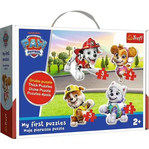 Puzzle Trefl Baby Clasic Patrula Catelusilor, 18 piese
