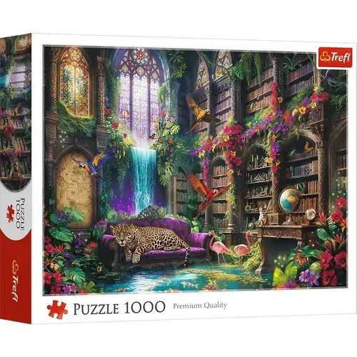 Puzzle Trefl Biblioteca Magica, 1000 de piese