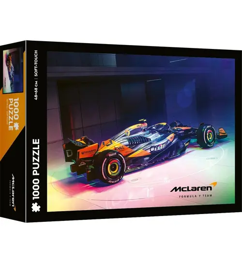 Puzzle Trefl Soft Touch Formula1 Mclaren Chrome, 1000 de piese