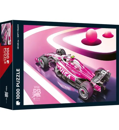 Puzzle Trefl Soft Touch Formula 1 Visa Cash App Marele Premiu de la Miami, 1000  de piese