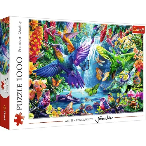 Puzzle Trefl - Colibri Tropicali, 1000 piese