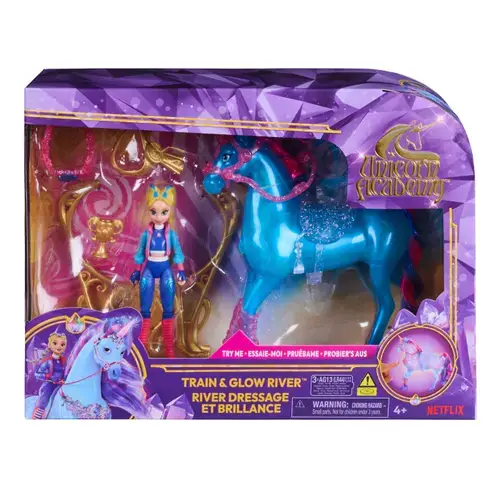 Set de joaca Spin Master Unicorn Academy Papusa Isabel & River