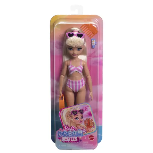 Papusa Barbie Dream Besties Malibu la plaja cu accesorii