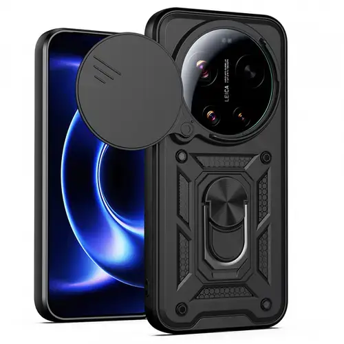 Husa pentru Xiaomi 17 Ultra, Techsuit, CamShield, Negru