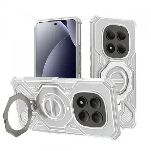 Husa pentru Xiaomi Redmi Note 15 Pro 4G, Techsuit, Carbon Shield Pro, Alb