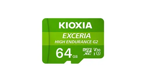 Card de memorie Kioxia Exceria High Endurance G2, 64GB, microSDXC, V30, UHS-I U3