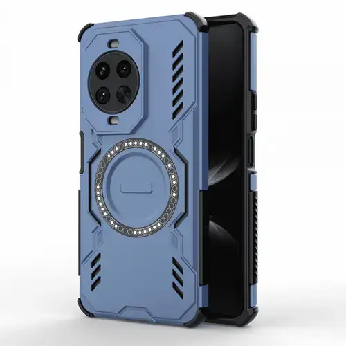 Husa MagSafe pentru Huawei nova 14 Pro, Techsuit, ArmorMag, Albastru