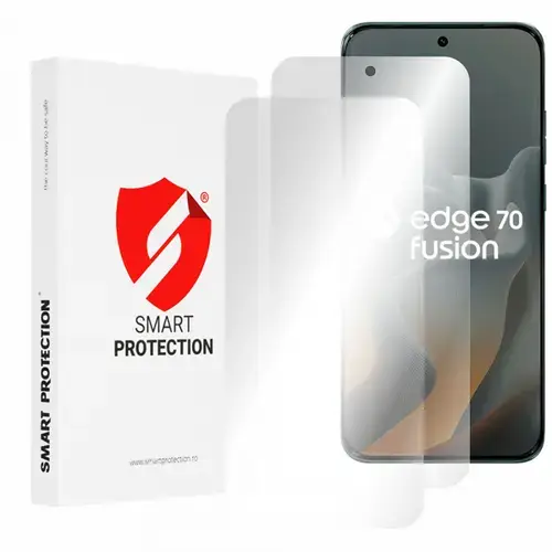 Folie de protectie Ecran Smart Protection Premium Classic pentru Motorola Edge 70 Fusion, Plastic, Set 2 bucati