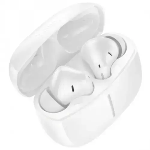 Casti True Wireless HOCO EQ34 Plus, Bluetooth, ANC, Alb