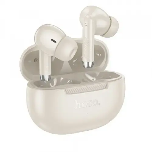 Casti True Wireless HOCO EQ24, Bluetooth, Auriu