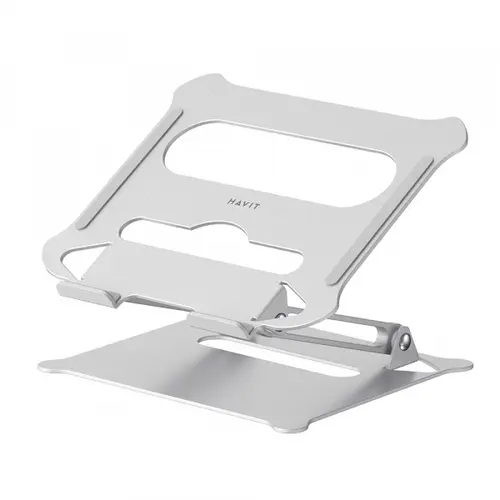 Suport HAVIT H740 pentru laptop 10inch- 17inch, Argintiu