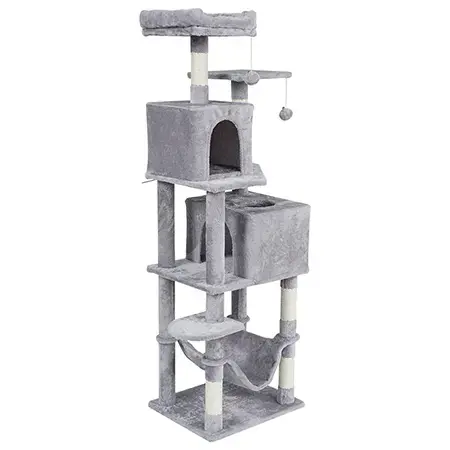 Ansambul de joaca pisici Rebel RA-1007, 48X40X155 CM