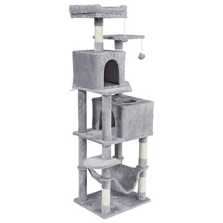 Ansambul de joaca pisici Rebel RA-1007, 48X40X155 CM
