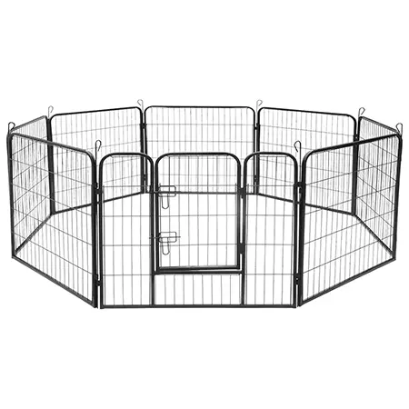 Tarc modular pentru caini Rebel RA-1206, 8 panouri, 80X60 CM