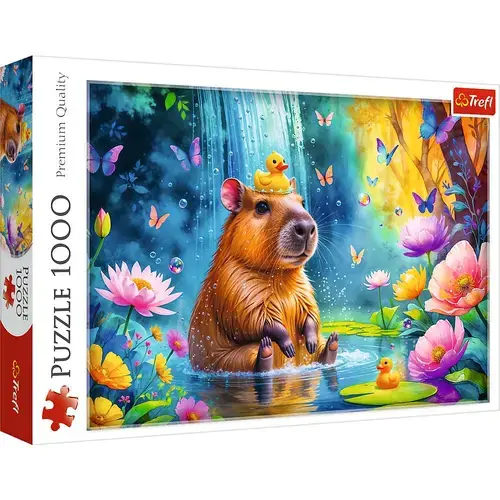 Puzzle Trefl Capibara, 1000 piese