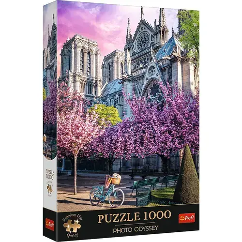 Puzzle Trefl din 1000 piese - Catedrala Notre Dame din Paris