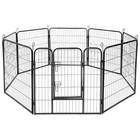 Tarc modular pentru caini Rebel RA-1207, 8 panouri, 80X80 CM