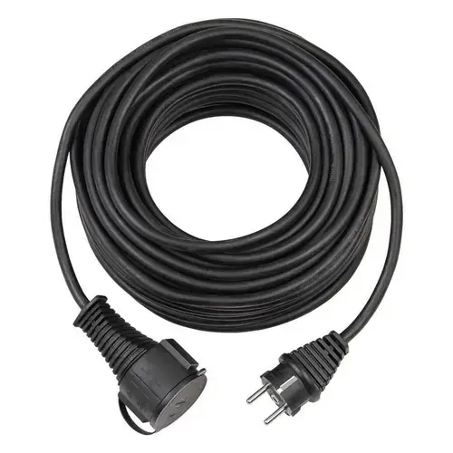 Cablu prelungitor Brennenstuhl, 25m H05RR-F3G2,5 negru IP44
