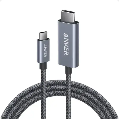 Cablu Audio si Video USB-C - HDMI Anker Nano, 1.8m, Gri