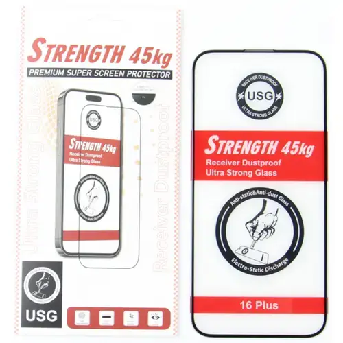 Folie de protectie Ecran OEM Ultra Strong 45KG pentru Samsung Galaxy A55 5G A556, Sticla Securizata, Full Glue, 2.5D, Neagra