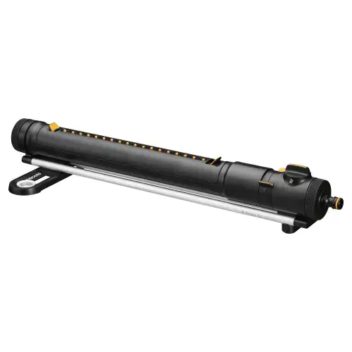 Aspersor oscilant Fiskars X-Series L, acoperire maxim 500 mp, raza udare maxim 21 m