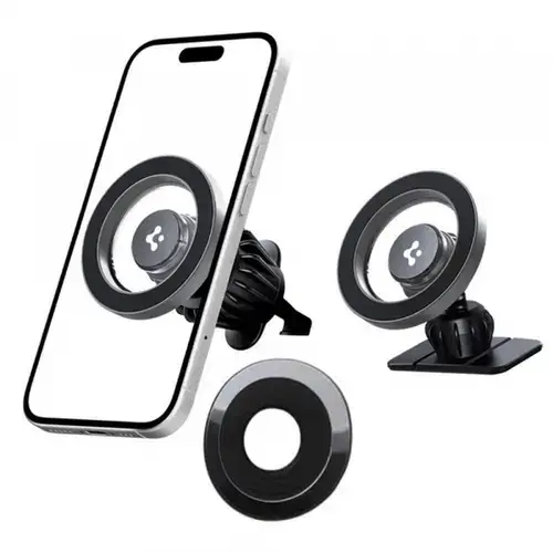 Suport Auto Magnetic Spigen MFT13 ACP08314, Universal, Argintiu
