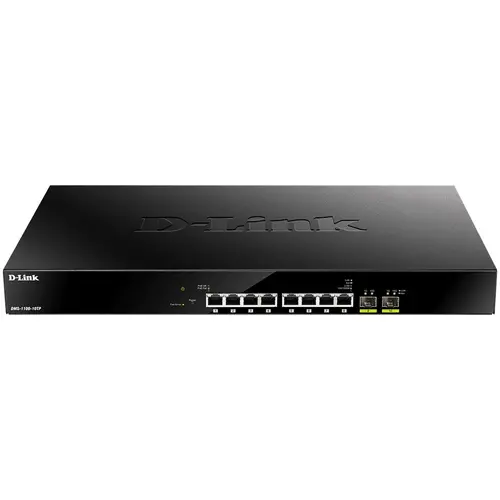 Switch D-Link DMS-1100-10TP, 8 Porturi, 2.5 Gigabit