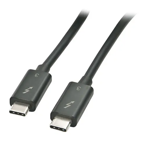 Cablu Lindy LY-41556, Thunderbolt 3, 1m
