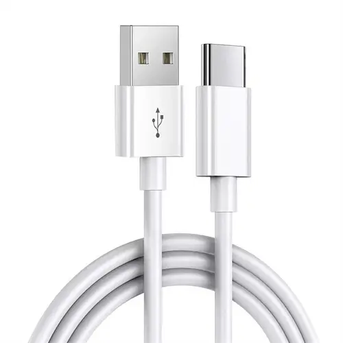 Cablu de Date si Incarcare LogiLink NP0021, USB-A la USB-C, Fast Charge 25W, 1m, Alb