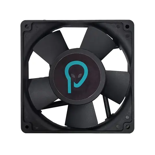 Unitate racire SPACER, 1U pentru rack 19″, 120mm, 2300rpm, 30dBA, flux aer 69cfm, otel 0.8mm, cablu 0.7m, Negru