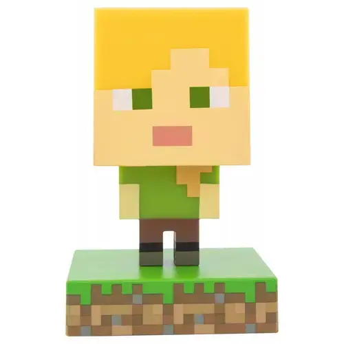 Lampa de veghe Minecraft Alex 3D, 10cm