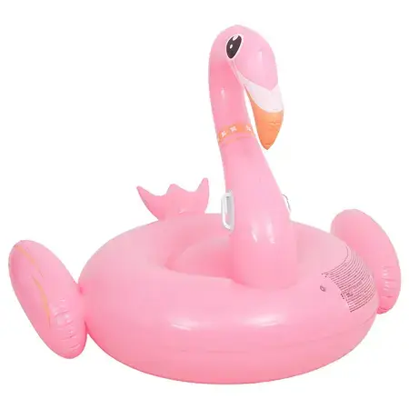 Saltea gonflabila SunClub Flamingo P-35484, 155 x 115 x 115 cm, Roz