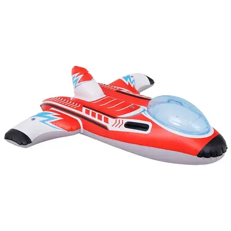 Saltea gonflabila SunClub Avion P-35487, 112 x 102 x 32 cm, Rosu