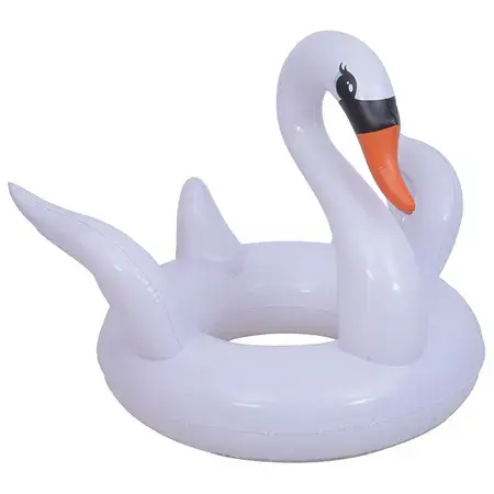 Colac gonflabil SunClub Lebada P-35479, 104 cm, Alb