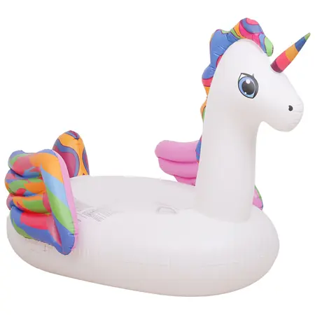 Barca gonflabila SunClub Unicorn P-35470, 222 x 132 x 123 cm, Alb