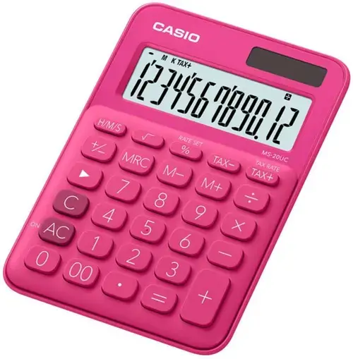 Calculator de birou Casio MS-20UC-RD