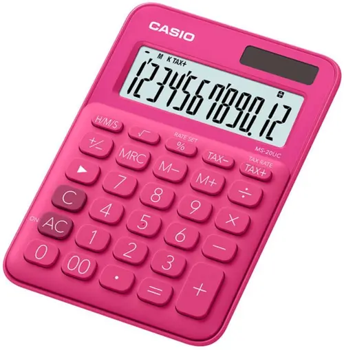 Calculator de birou Casio MS-20UC-RD