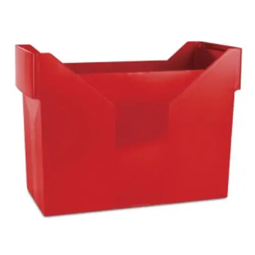 Suport Dosare Suspendabile DONAU, 330x260x160 mm, Capacitate 20 Dosare, Culoare Rosie