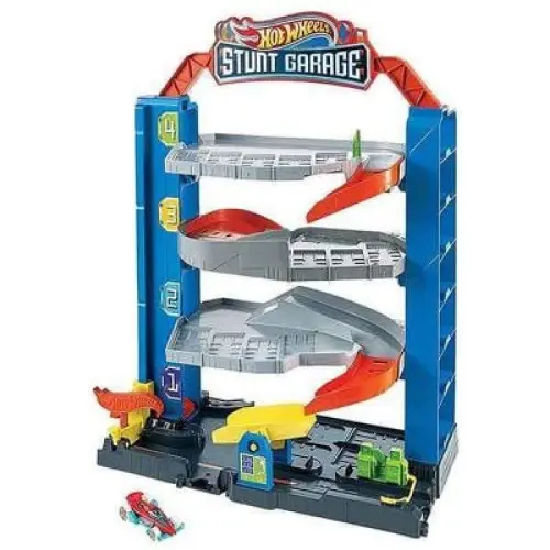 Set de joaca, Hot Wheels, City Garage, Multicolor