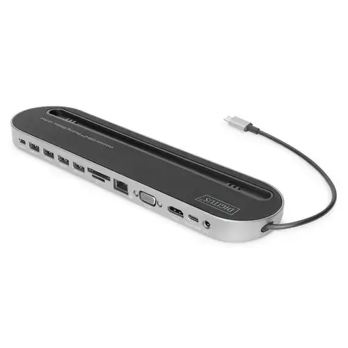 Docking Station Digitus 12 porturi USB tip C