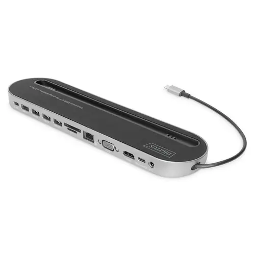Docking Station Digitus 12 porturi USB tip C