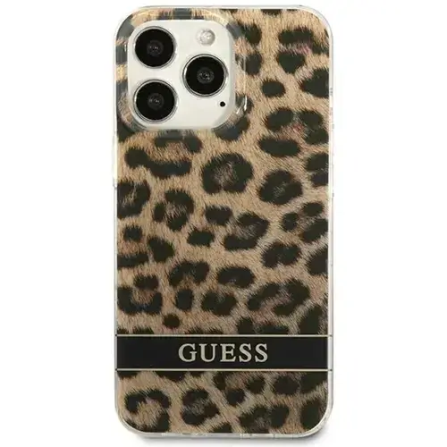 Husa Cover Guess Leopard Elecro Stripe pentru iPhone 13 Pro