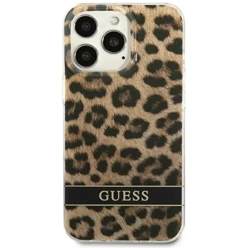 Husa Cover Guess Leopard Elecro Stripe pentru iPhone 13 Pro