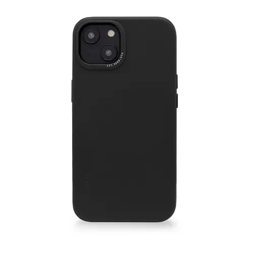 Carcasa din piele naturala Decoded BackCover MagSafe compatibila cu iPhone 14 Plus, Negru