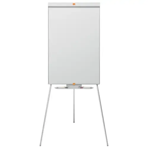 Flipchart NOBO din melamina, cu trepied