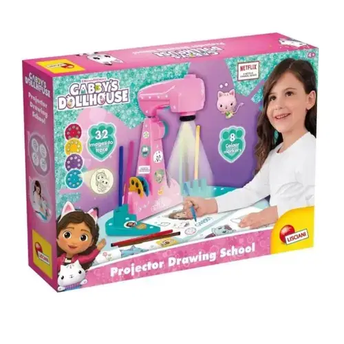 Proiector pentru desen  LISCIANI Gabby's Dollhouse