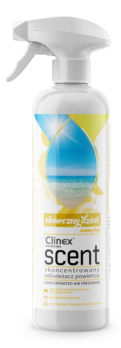 Odorizant CLINEX Scent Sunny Day, 500 ml, cu pulverizator