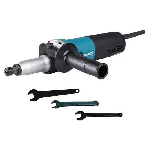Polizor simplu Makita GD0810C, 750W, 6mm, 7000rpm, set cu accesorii